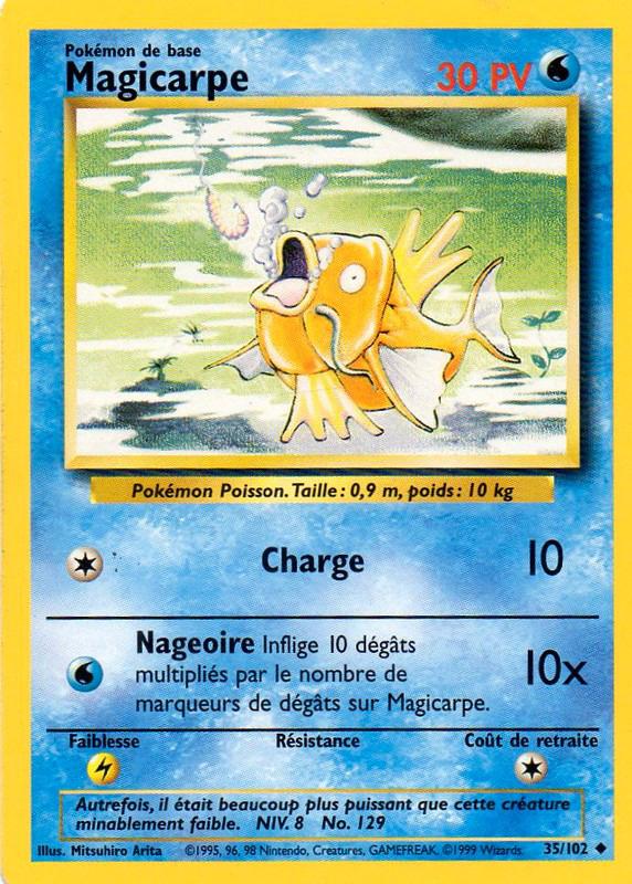 Carte Pokémon: Magicarpe