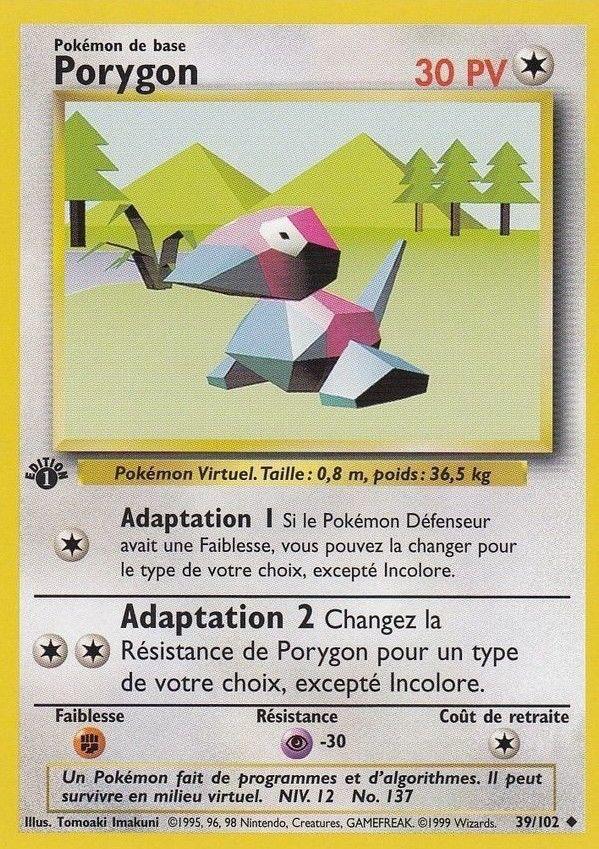 Carte Pokémon: Porygon