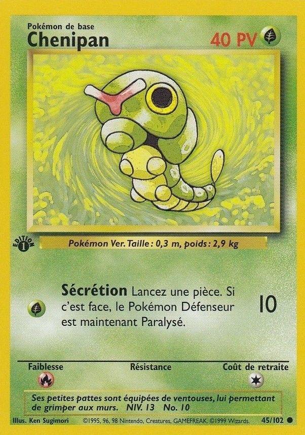 Carte Pokémon: Chenipan