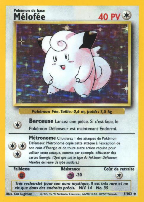 Carte Pokémon: Mélofée