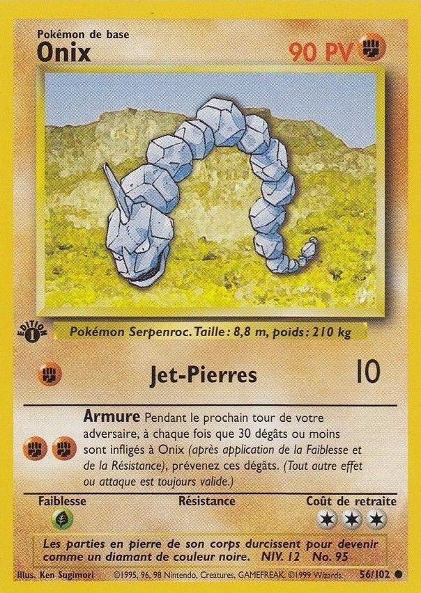 Carte Pokémon: Onix