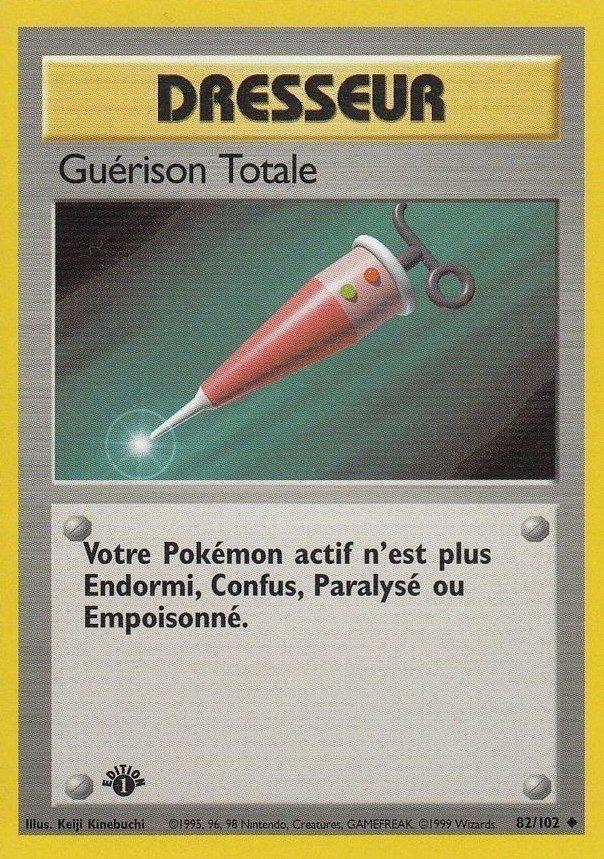 Carte Pokémon: Guérison Totale