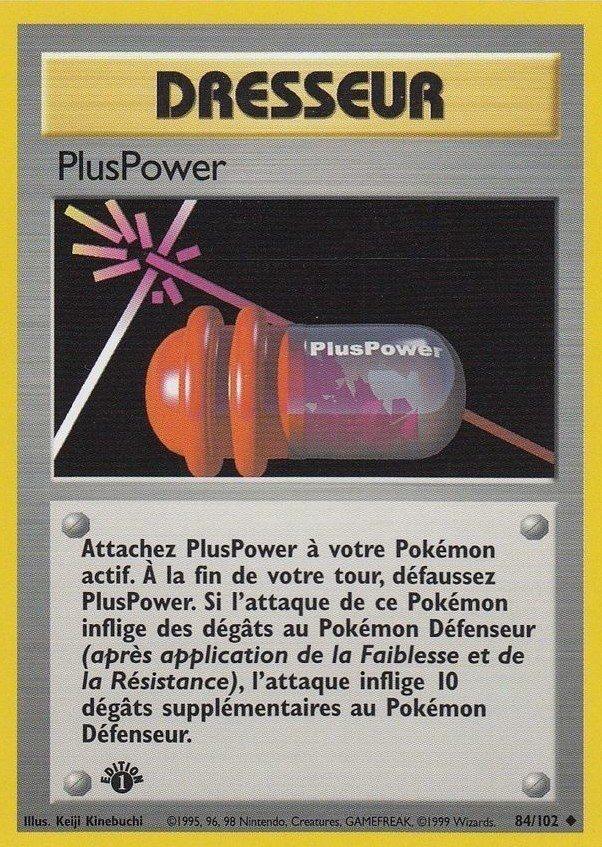 Carte Pokémon: PlusPower