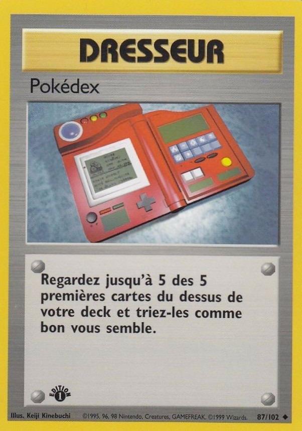 Carte Pokémon: Pokédex