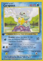 Carte Pokémon: Carapuce