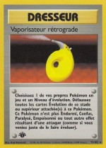 Carte Pokémon: Vaporisateur rétrograde