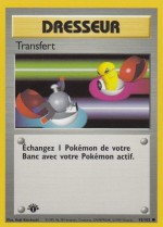 Carte Pokémon: Transfert