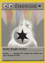 Carte Pokémon: Double Énergie Incolore