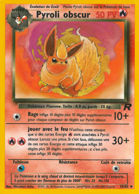 Carte Pokémon: Pyroli obscur