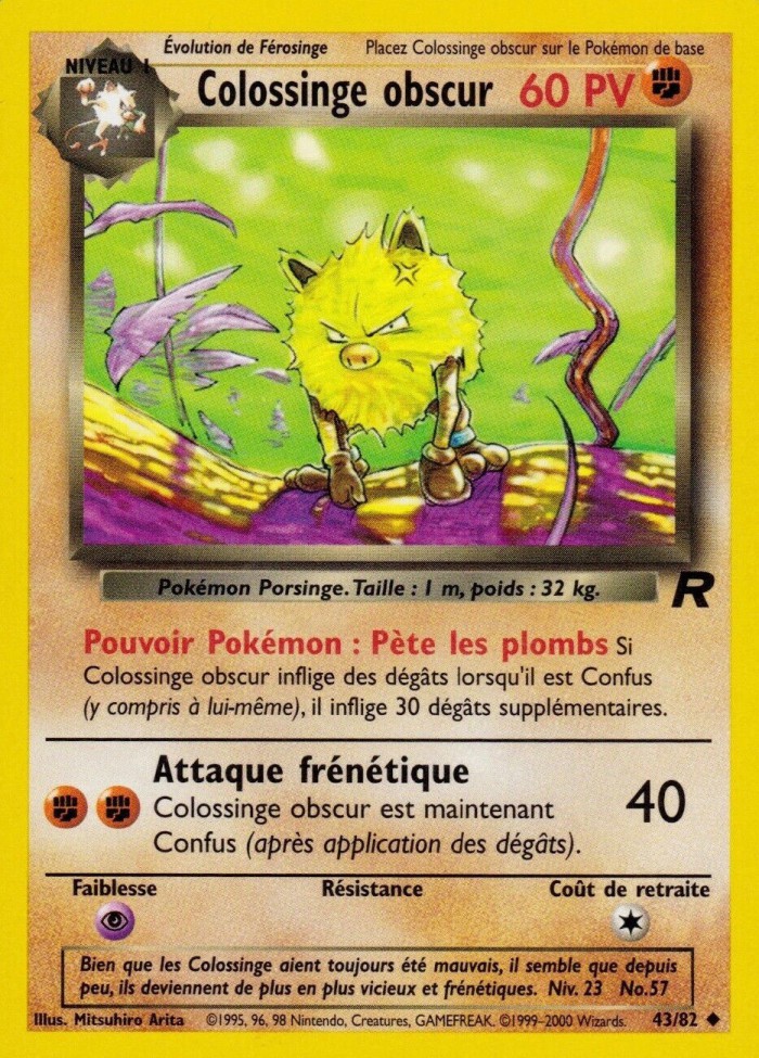 Carte Pokémon: Colossinge obscur