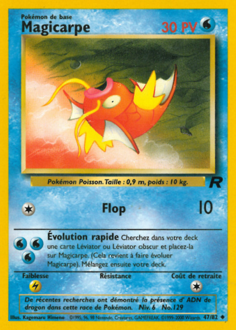 Carte Pokémon: Magicarpe