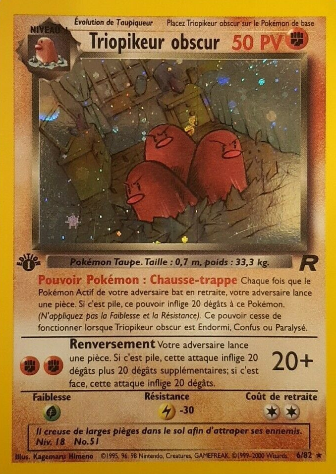 Carte Pokémon: Triopikeur obscur