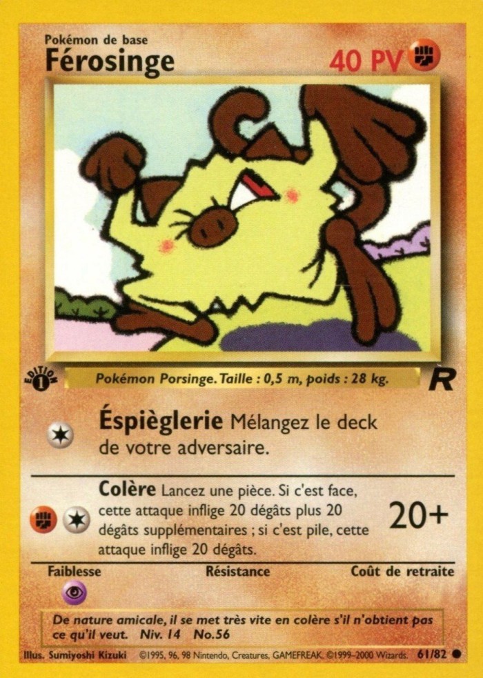 Carte Pokémon: Férosinge