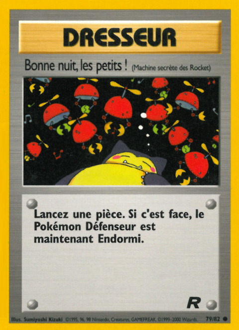 Carte Pokémon: Bonne nuit, les petits !