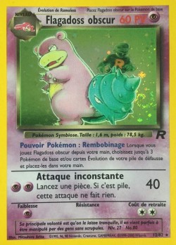 Carte Pokémon: Flagadoss obscur