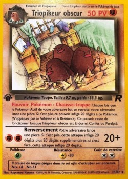 Carte Pokémon: Triopikeur obscur