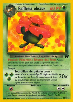 Carte Pokémon: Rafflesia obscur