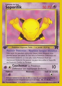 Carte Pokémon: Soporifik