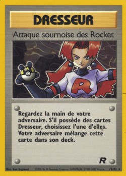 Carte Pokémon: Attaque sournoise des Rocket