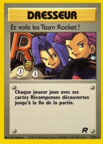 Carte Pokémon: Et voila les Team Rocket !