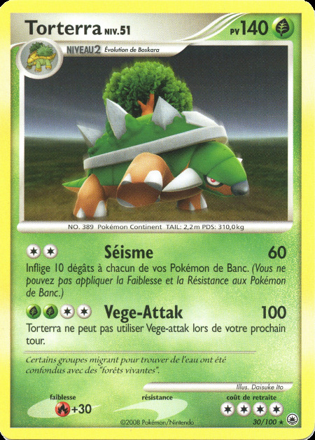 Carte Pokémon: Torterra