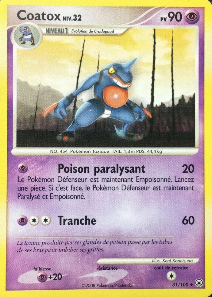 Carte Pokémon: Coatox