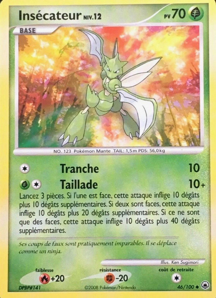 Carte Pokémon: Insécateur