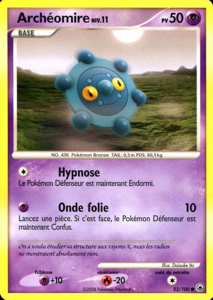 Carte Pokémon: Archéomire