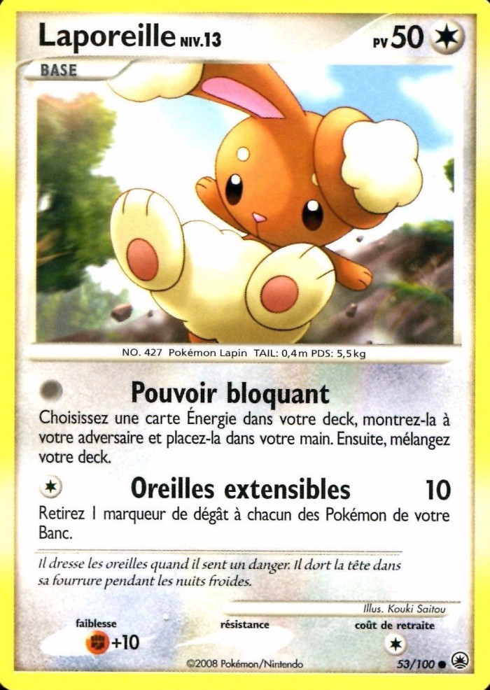 Carte Pokémon: Laporeille