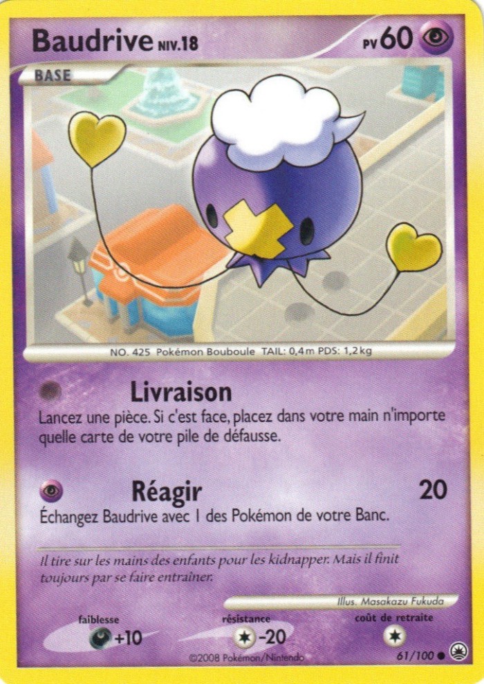 Carte Pokémon: Baudrive