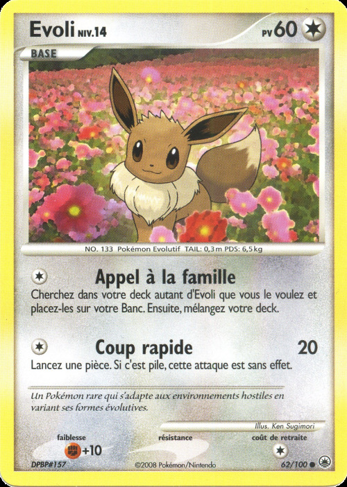 Carte Pokémon: Evoli