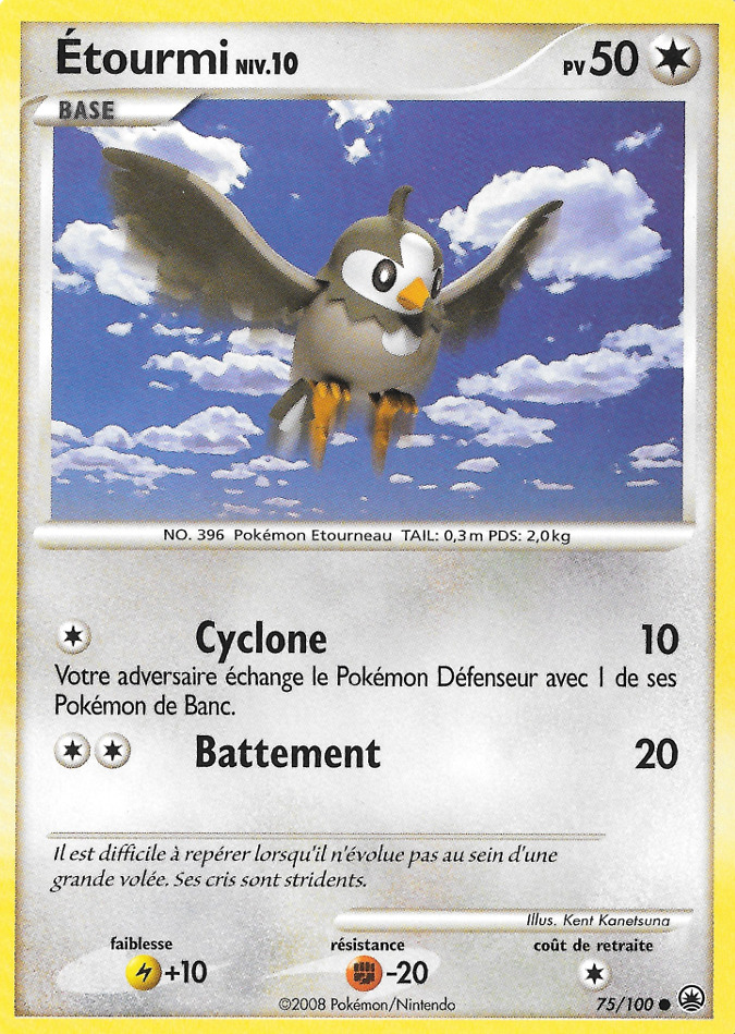 Carte Pokémon: Étourmi