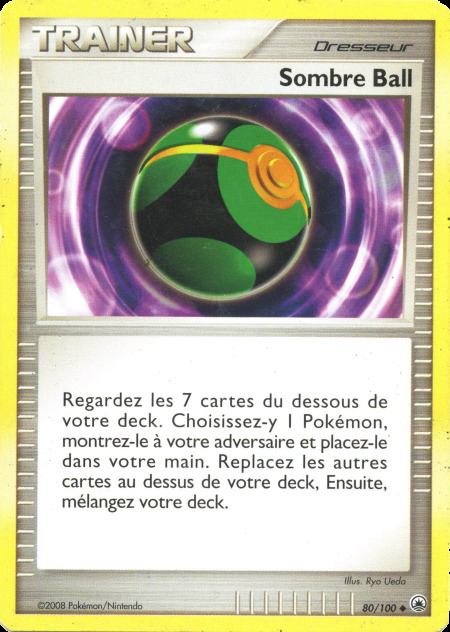 Carte Pokémon: Sombre Ball