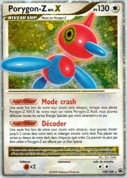 Carte Pokémon: Porygon-Z NIV.X