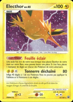 Carte Pokémon: Electhor