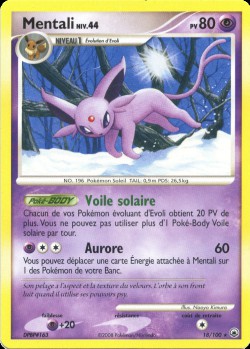 Carte Pokémon: Mentali