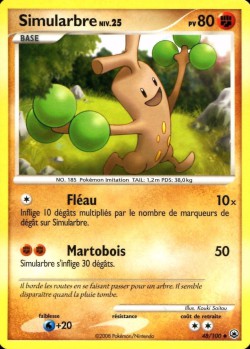 Carte Pokémon: Simularbre