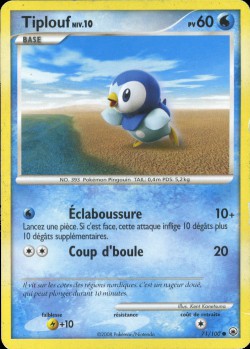 Carte Pokémon: Tiplouf