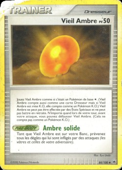 Carte Pokémon: Vieil Ambre