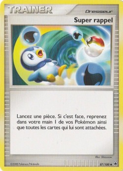 Carte Pokémon: Super rappel