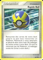 Carte Pokémon: Rapide Ball