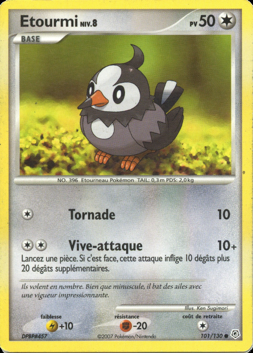 Carte Pokémon: Etourmi