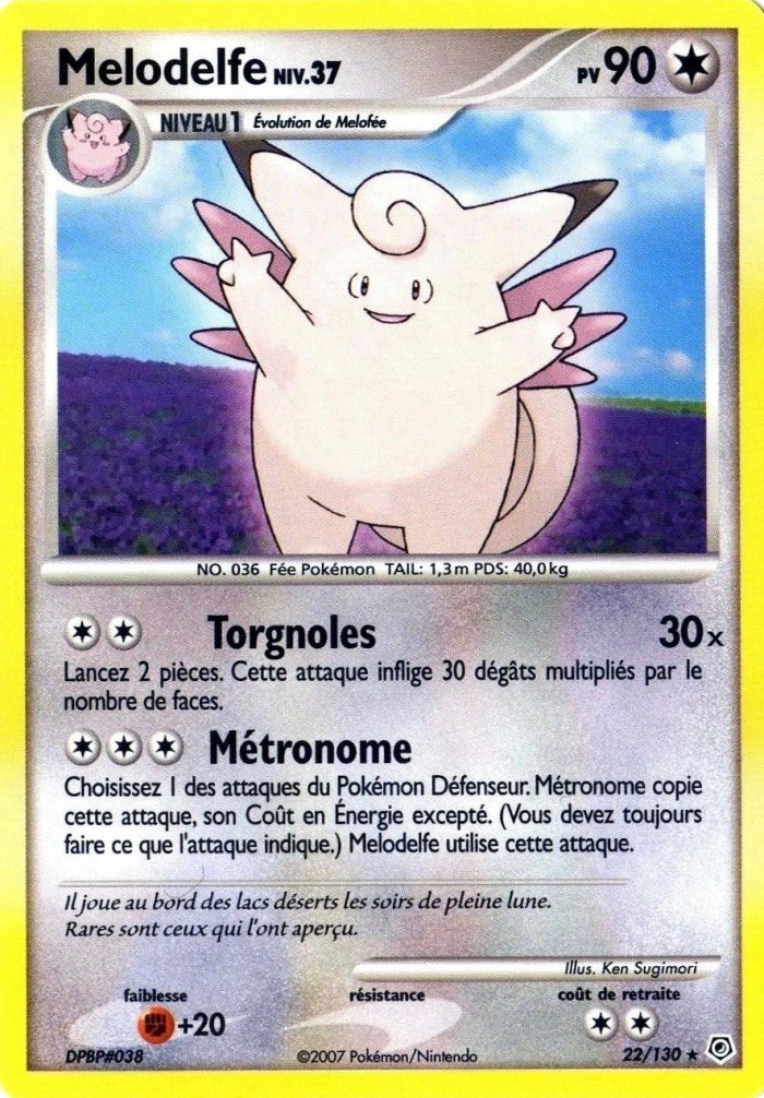 Carte Pokémon: Melodelfe