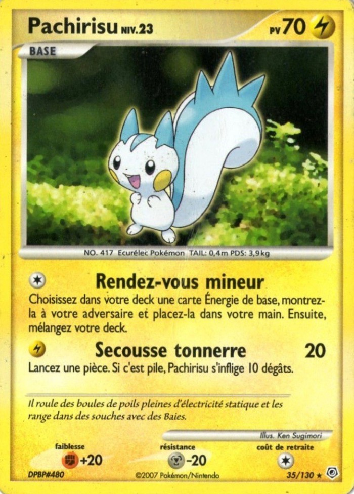 Carte Pokémon: Pachirisu