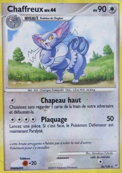 Carte Pokémon: Chaffreux