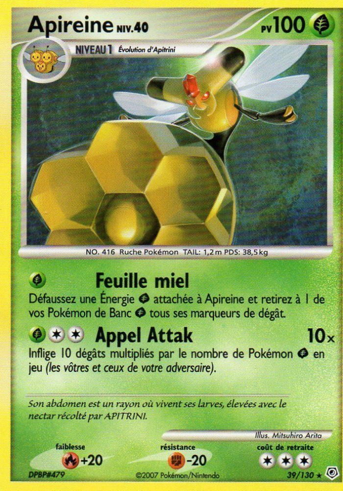 Carte Pokémon: Apireine