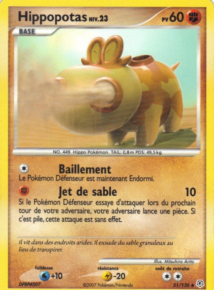 Carte Pokémon: Hippopotas