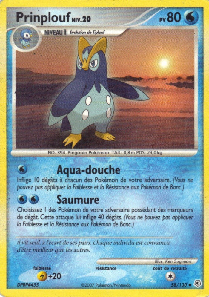 Carte Pokémon: Prinplouf