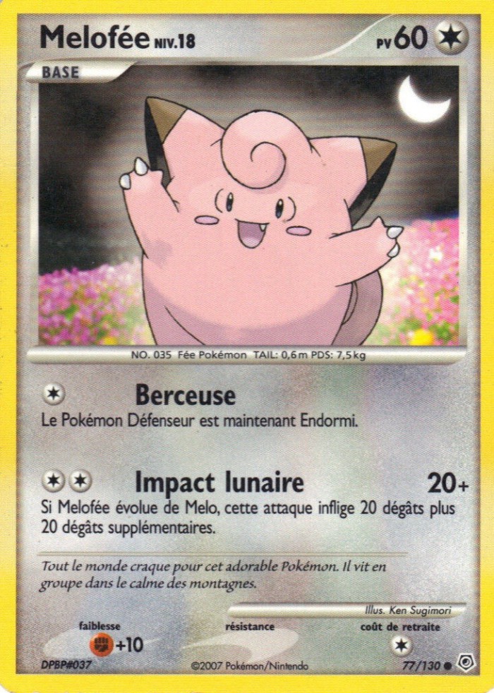 Carte Pokémon: Melofée