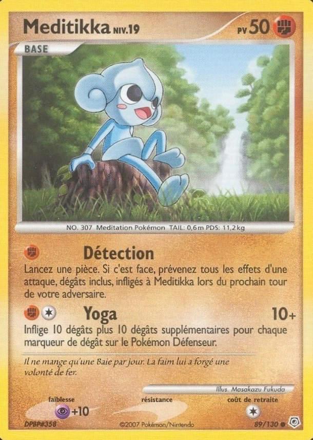 Carte Pokémon: Meditikka